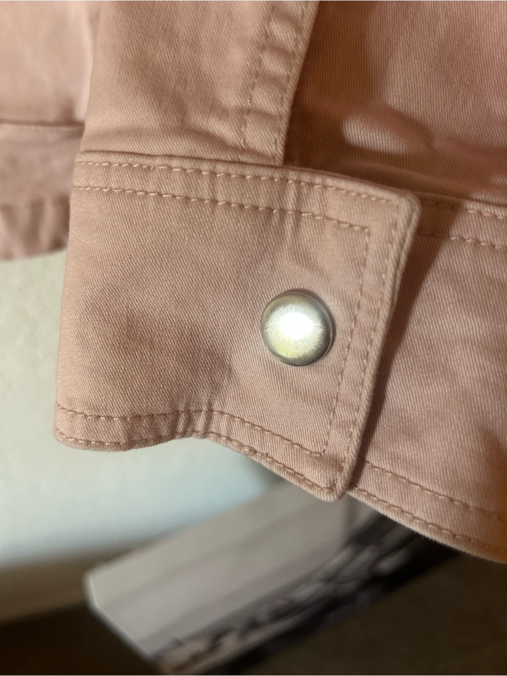 Amazon Essentials Blush Pink Utility Jacket with Flap Pockets - Picture 7 of 8